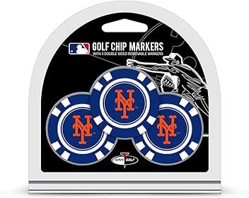 Team Golf MLB Poker Chip Size with Pop Out Smaller Double-Sided Enamel Markers