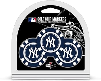 Team Golf MLB Poker Chip Size with Pop Out Smaller Double-Sided Enamel Markers