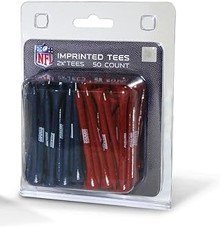 Team Golf NFL Adult-Unisex Pack of 50 Golf Tees