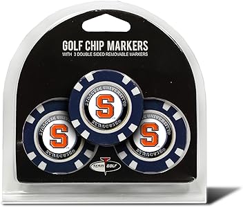 Team Golf NCAA Poker Chip Size with Pop Out Smaller Double-Sided Enamel Markers