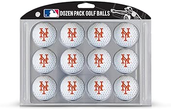 Team Golf MLB Dozen Regulation Size Golf Balls, 12 Pack, Full Color Durable Team Imprint