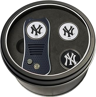 Team Golf MLB Adult-Unisex Tin Gift Set with Switchfix Divot Tool and 2 Ball Markers