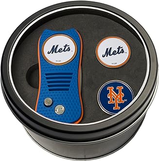 Team Golf MLB Adult-Unisex Tin Gift Set with Switchfix Divot Tool and 2 Ball Markers