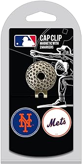 Team Golf MLB Unisex-Adult Cap Clip with 2 Golf Ball Markers