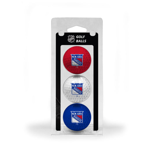 New York Rangers Golf Balls 3 Pack